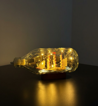 Ship Bottle Lamp