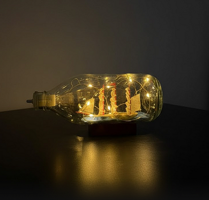 Ship Bottle Lamp