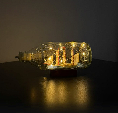 Ship Bottle Lamp